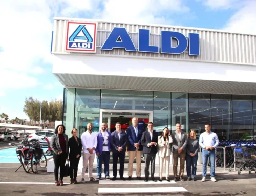 Grupo Alisios, clave en la construcción del nuevo supermercado Aldi de Playa Blanca